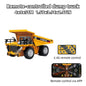 Hotfree 1/64 Mini RC Forklift, Remote Control Excavator, 11 Channel 2 Mode 2.4Ghz Remote Control Alloy Construction Vehicles Set with USB-C Rechargeable, 2 in 1 Transformable Lift Fork & Hook, Birthday Christmas Gift for Kids Adults Boys and Girls