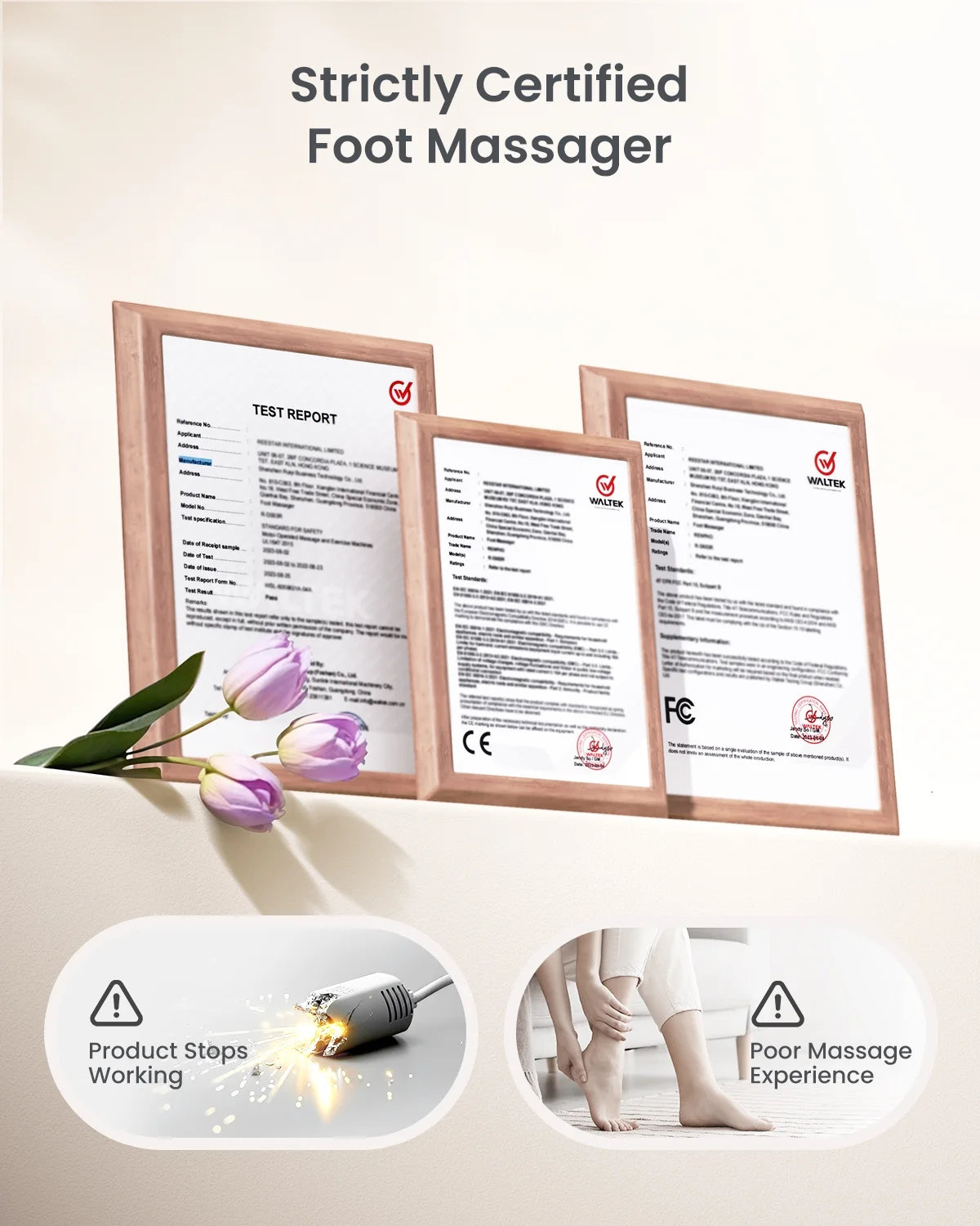 RENPHO Foot Massager with Heat,Shiatsu Foot Massager Machine for Plantar Fasciitis, FSA HSA Eligible, Mothers Day Gifts for Women Mom