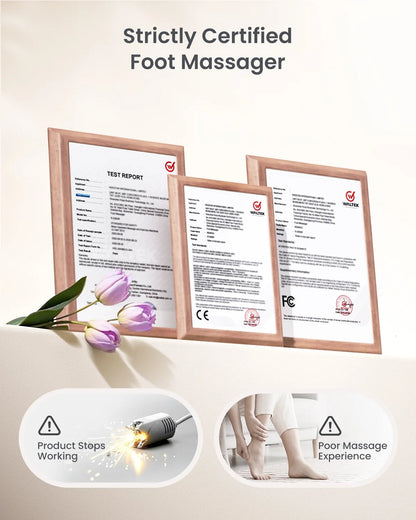 RENPHO Foot Massager with Heat,Shiatsu Foot Massager Machine for Plantar Fasciitis, FSA HSA Eligible, Mothers Day Gifts for Women Mom