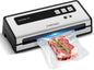 FRESKO Vacuum Sealer Machine with Automatic Bag Detection, 0.2-Inch Widened Heating Strip, Compact Food Sealer, Easy to Use, Starter Kit