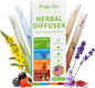 Herbal Diffuser Pen, Detox Diffuser with Mullein, Thyme & Mint for Better Breathing, All Natural Swap - up to 600 Uses (Varies by Usage), 2 Diffusers, 1 Pack