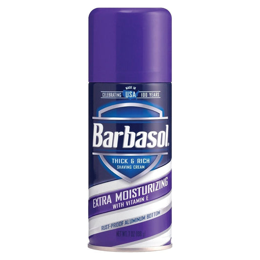 Barbasol  Thick & Rich Shaving Cream, Extra Moisturizing  7 Oz
