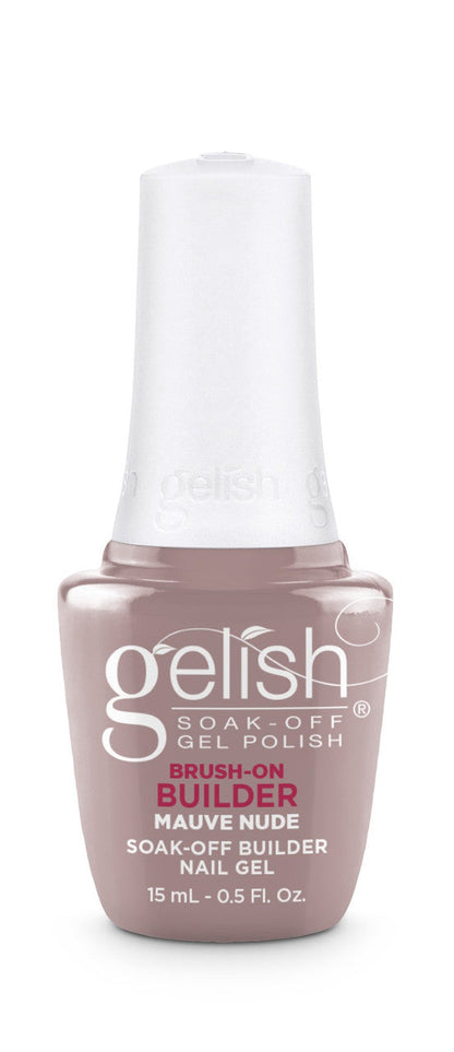 Gelish Brush-On Builder Gel - Mauve Nude .5oz