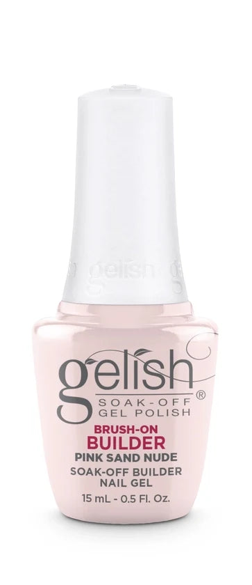 Gelish Brush-On Builder Gel - Pink Sand Nude .5oz