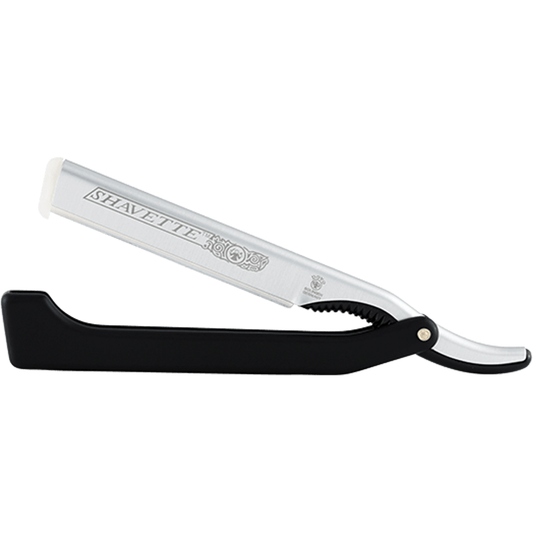 Dovo Shavette Straight Razor w/ Black Handle 201081