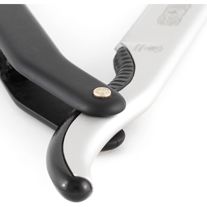 Dovo Shavette Straight Razor w/ Black Handle 201081
