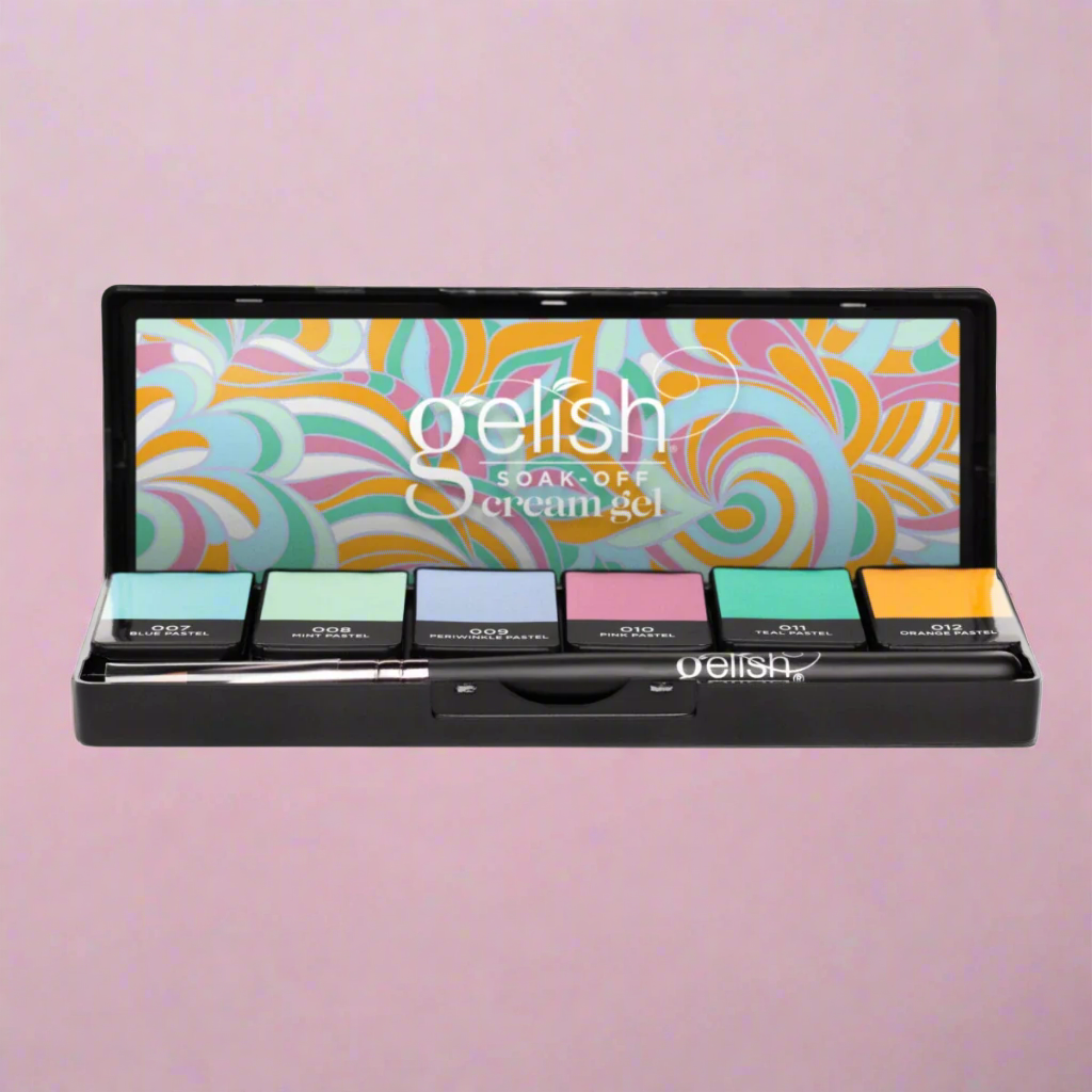 Gelish Solid Cream Gel -  Pretty Pastels (6pc Palette)