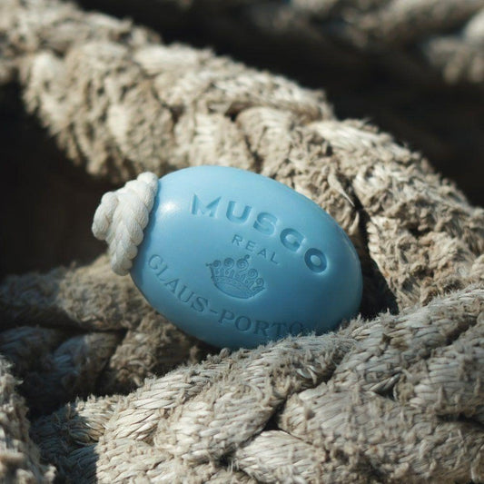 Claus Porto Musgo Real Alto Mar Soap On A Rope 6.7 oz