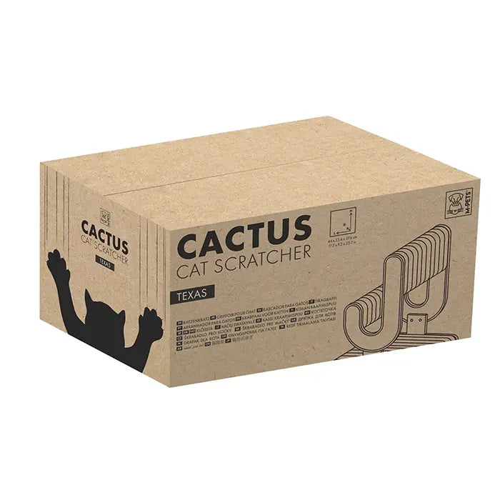 M-Pets Cactus Cat Scratcher Durable Corrugated Cardboard