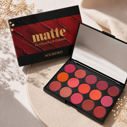 Matte 15 Color Lip Cream