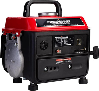 Powersmart 1200-Watt Portable Generator with Super Quiet, Ultralight for Camping, Storm Weather, PS50, Hurricane Season, Generators for House Power, Fuse Machine