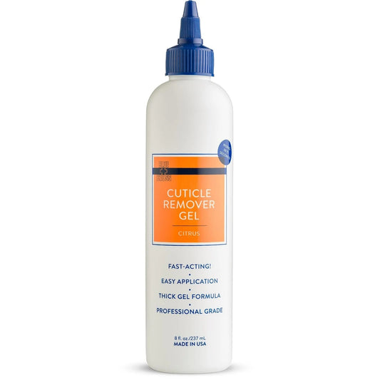 Blue Cross Cuticle Remover Gel - 8 oz Bottle, Professional Strength Formula