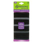 Expressions Hair Ties  Elastics Clasp Free  Black 32Ct