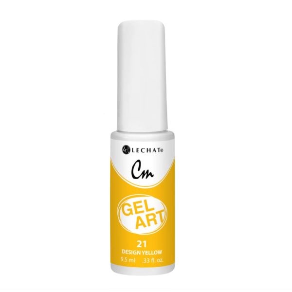 Lechat - CM Gel Art - 21 Design Yellow .3oz