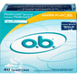 O.b. Tampons Super Plus Absorbency