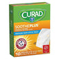 Curad Soothe Plus Non Stick Pads - Medium