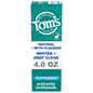 Tom's of Maine Whiten+Deep Clean Whitening Toothpaste With Fluoride Peppermint 4 Oz