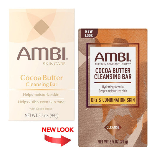 AMBI® Skincare Cocoa Butter Cleansing Bar (3.5 Oz)