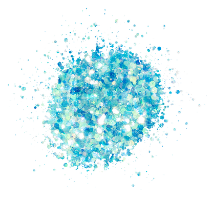 Kiara Sky Sprinkle On Glitter - SP227 I See Blue