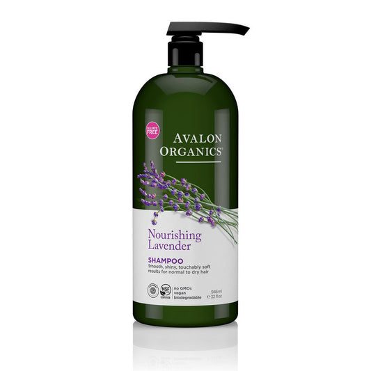 Avalon Organics Nourishing Lavender Shampoo 32 Fl. Oz. Pump