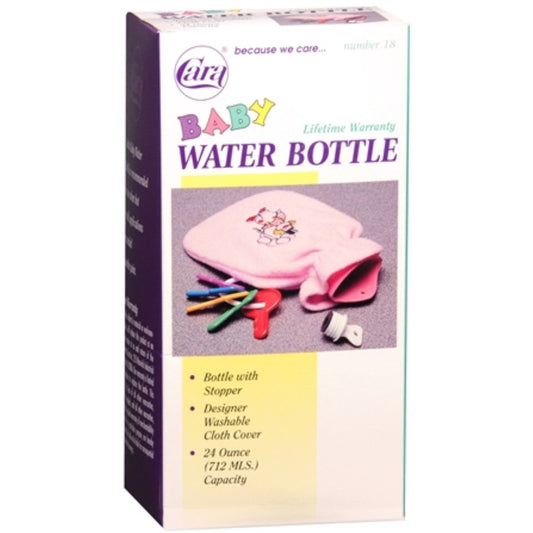 Baby Cara 18 oz Water Bottle – Durable & Leak-Proof – Blue/Pink