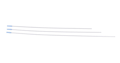Kruuse Uterus Catheter Flexible Plastic Luer-Lock 53.5cm 25 Count