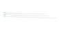Kruuse Uterus Catheter Flexible Plastic Luer-Lock 53.5cm 25 Count