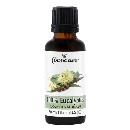 Cococare 100% Eucalyptus Massage Oil – 1 Fl Oz