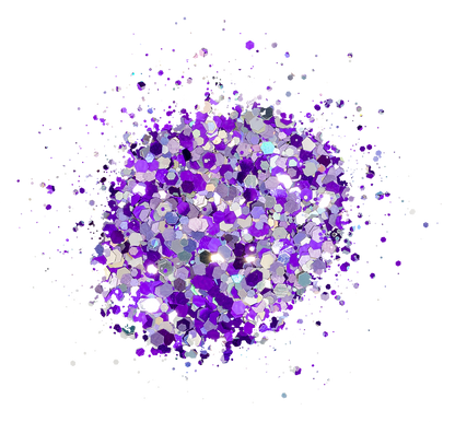Kiara Sky Sprinkle On Glitter - SP236 Amethyst