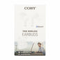 Coby® 516 True Wireless Earbuds – Model COBY-CETW516WHT (White)