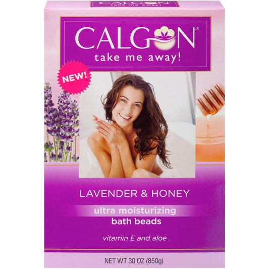 Calgon Ultra-Moisturizing Bath Beads – Lavender & Vanilla – 30 oz