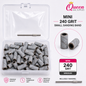 Gel-Le - Mini White Sand Bands 100pc -