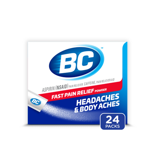 BC® Fast Pain Relief Powder – 6-Pack (24ct per box)