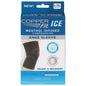 Copper Fit Ice Knee Compression Sleeve Infused With Menthol, Large/XL, Black