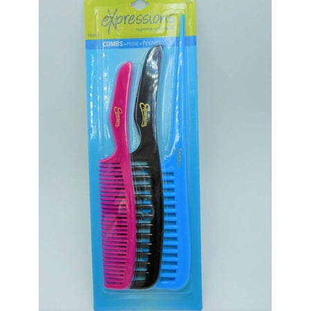 Almar Sales Company Inc – Trio Comb Set (3-Piece Styling Collection)