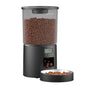 Miaoscal Dual Cat Automatic Feeder, 4.2L Smart Food Dispenser with Timer, Portion Control & Voice Recording