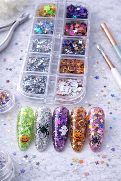 Queens - Confetti Halloween Stars - QSS-03