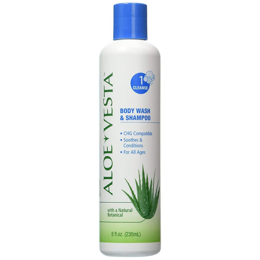 Aloe Vesta ConvaTec 2-N-1 Body Wash And Shampoo 8 Oz