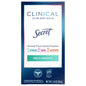 Secret Clinical Strength Soft Solid Antiperspirant And Deodorant - Free & Sensitive - 1.6oz