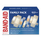 Band-Aid Brand Adhesive Bandage Family Variety Pack, Sheer And Clear Bandages, Assorted Sizes