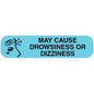 Apothecary May Cause Drowsiness Or Dizziness Labels
