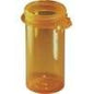 Rexam / Berry 1-Click® Amber Plastic Vials – 13 Dram (200 Count)