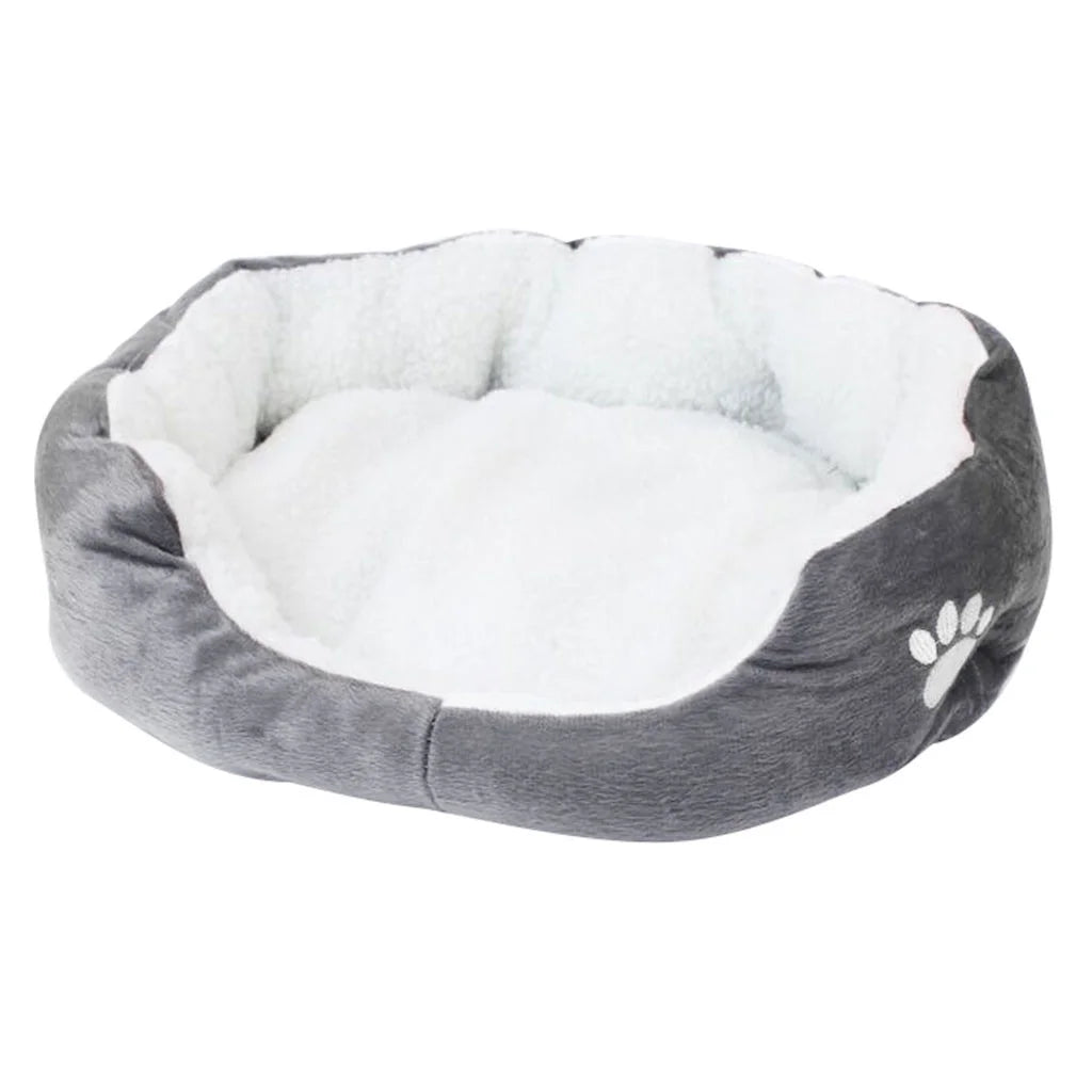 EWASWON Dog Bed for Small Dogs, Cozy Calming Pet Bed for Dogs Cats, Anti-Anxiety, Non-Slip and Machine Washable, Perfect for Home, Indoor/Outdoor Use
