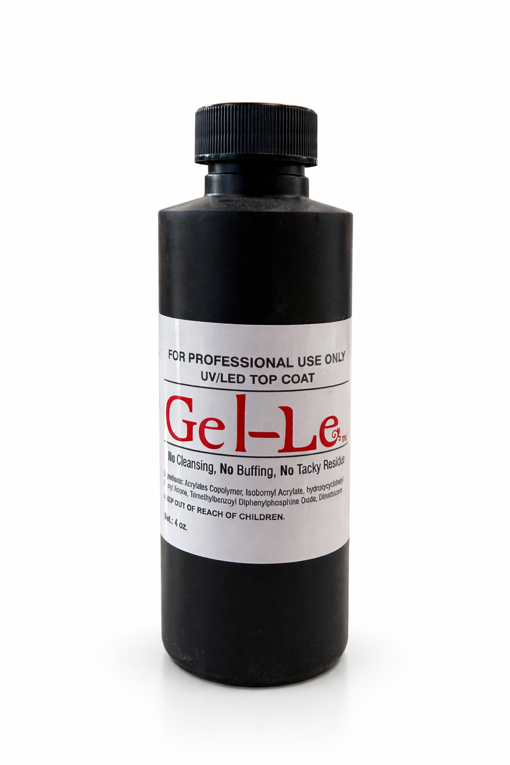 Gel-Le - Non-Cleansing Top Coat .5oz(Gel)