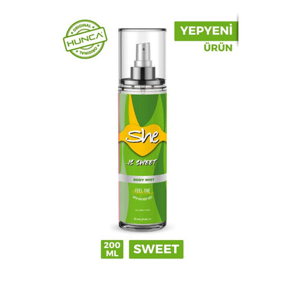 She Sweet Body Spray for Women with Sweet Floral Scent 200 ml