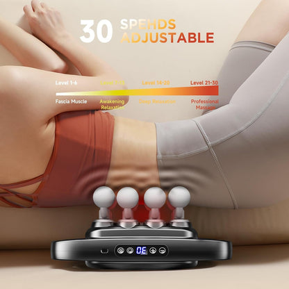 Upgraded 16-Head Massage Gun, Deep Tissue Percussion Massager, Muscle Massage Gun for Back, Shoulders, Legs, Body Muscle Pain Relief, Gifts for Men and Women