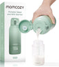 Momcozy Portable Bottle Warmer for Travel – Dual Heating Modes for Breast Milk & Water, Portable Milk Warmer with Fast Heating & Long Battery Life, 17 Ounces Large Capacity to Meet Your All-Day Needs