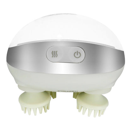 Rechargeable VEVOR Electric Scalp Massager with Heat - Waterproof Head Relaxation Tool