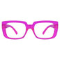 30% Blue Light Blocking Glasses Metalless Screwless Eyeglasses NR9107-B15