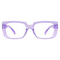 30% Blue Light Blocking Glasses Metalless Screwless Eyeglasses NR9107-B15